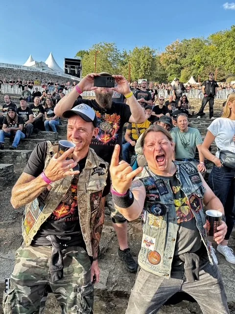 Judas Priest spielte auf der Loreley