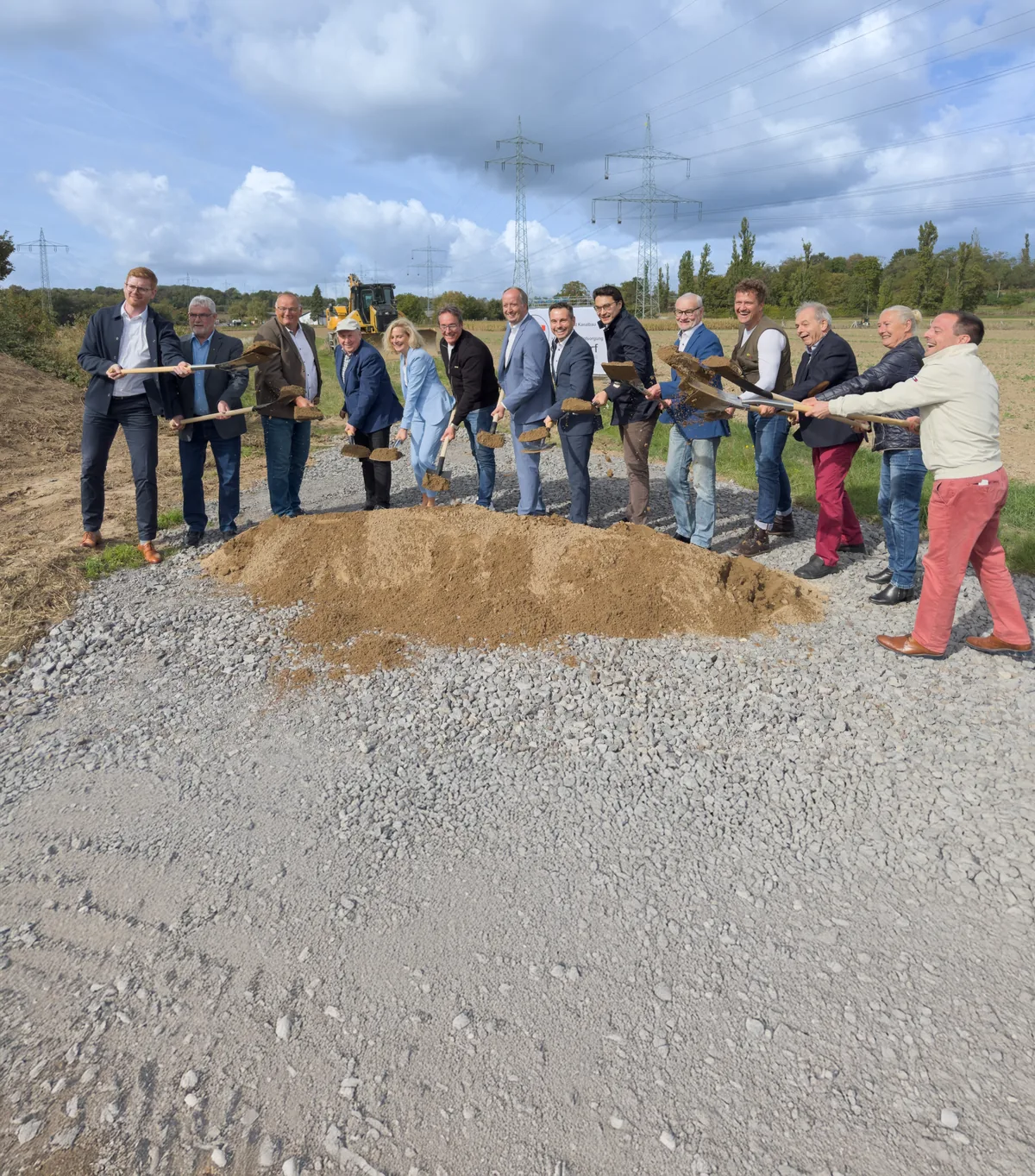 Bau der Ortskernentlastungsstraße gestartet