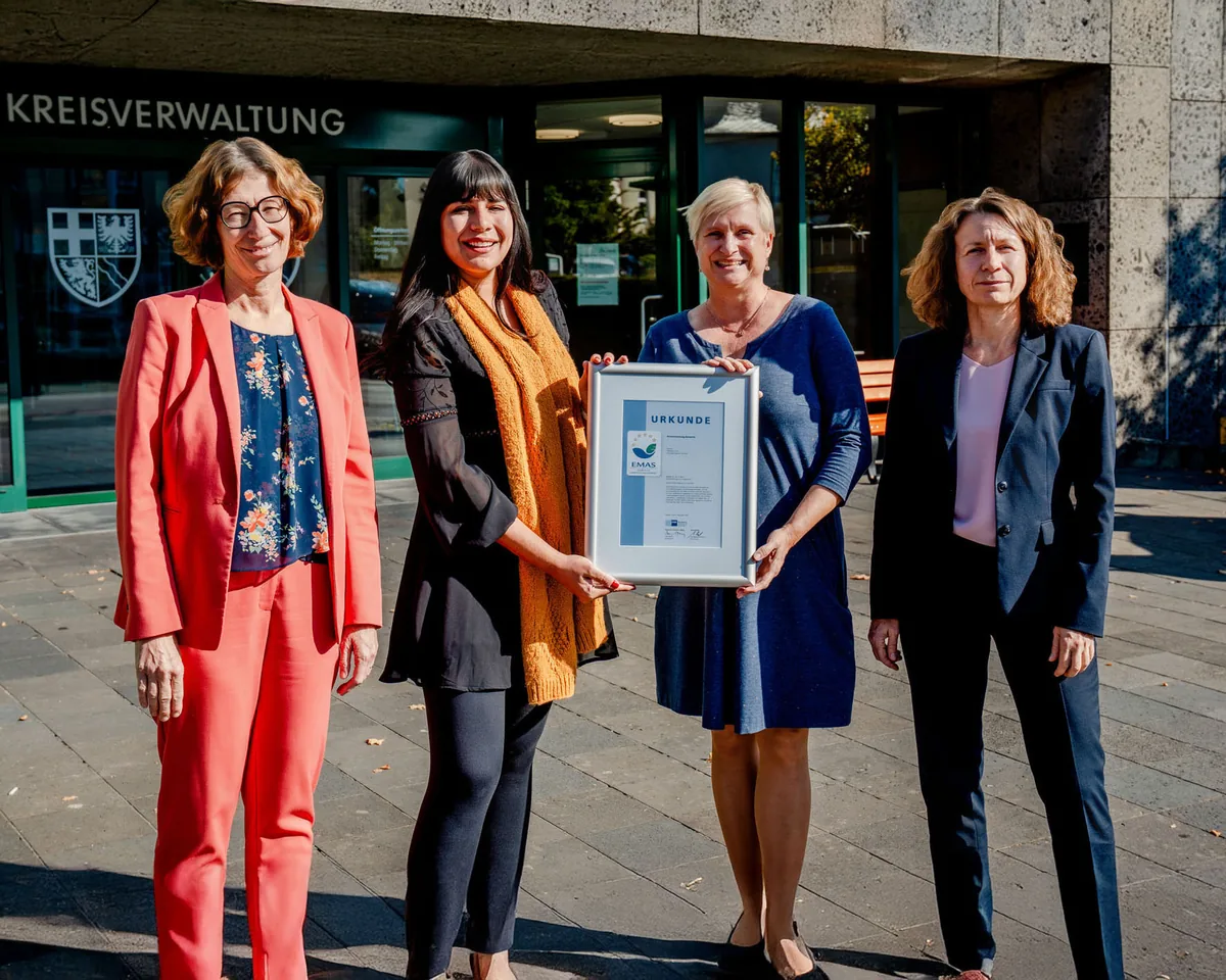 Erste EMAS-zertifizierte Kreisverwaltung in Rheinland-Pfalz