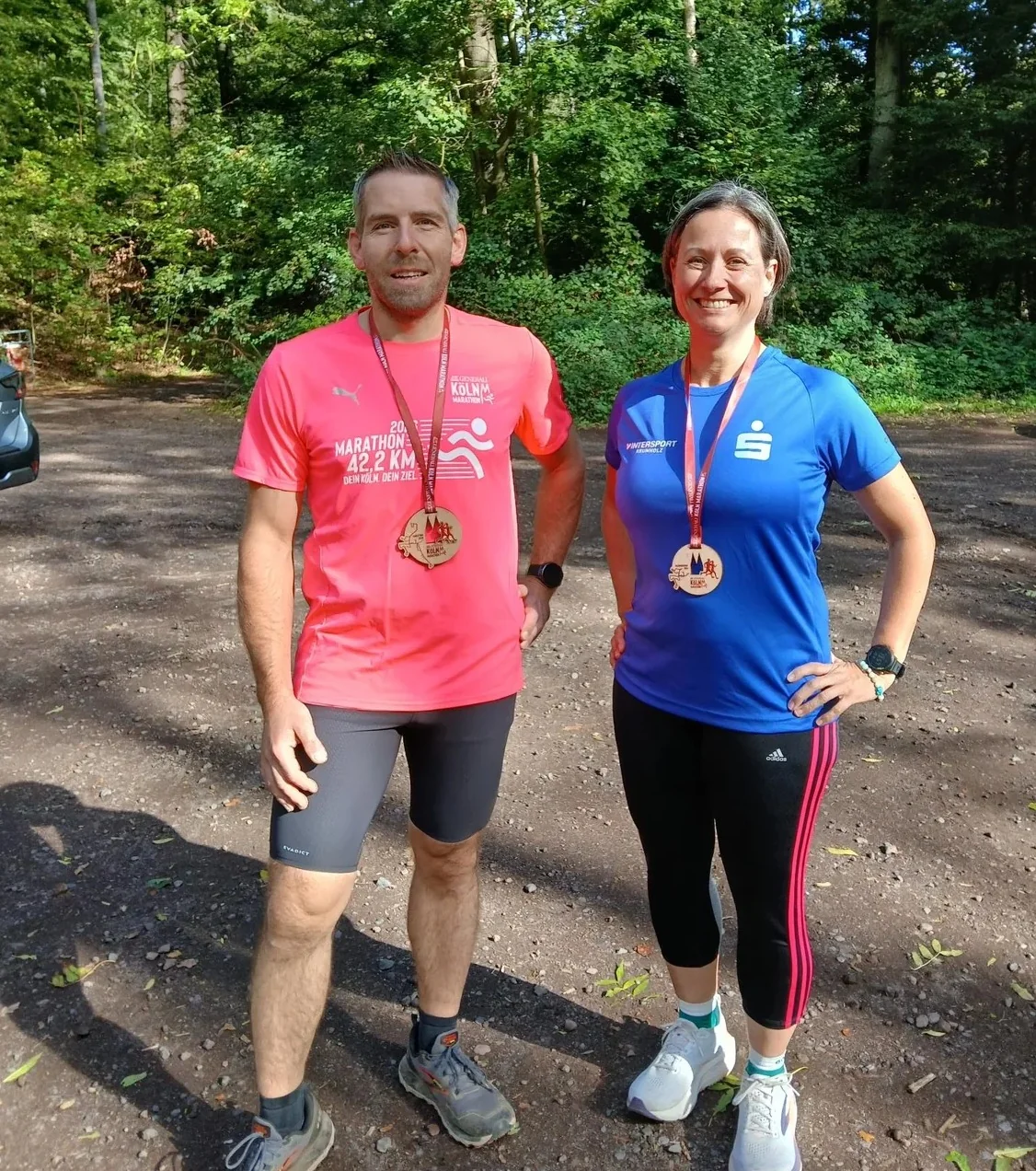 LG Laacher See Läufer überzeugen beim Köln Marathon