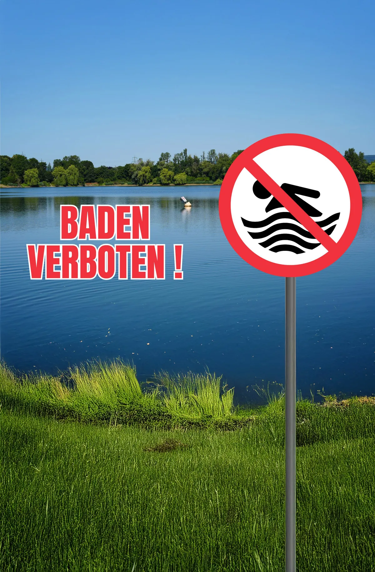 Baden im „Engerser Feld“ bleibt komplett tabu