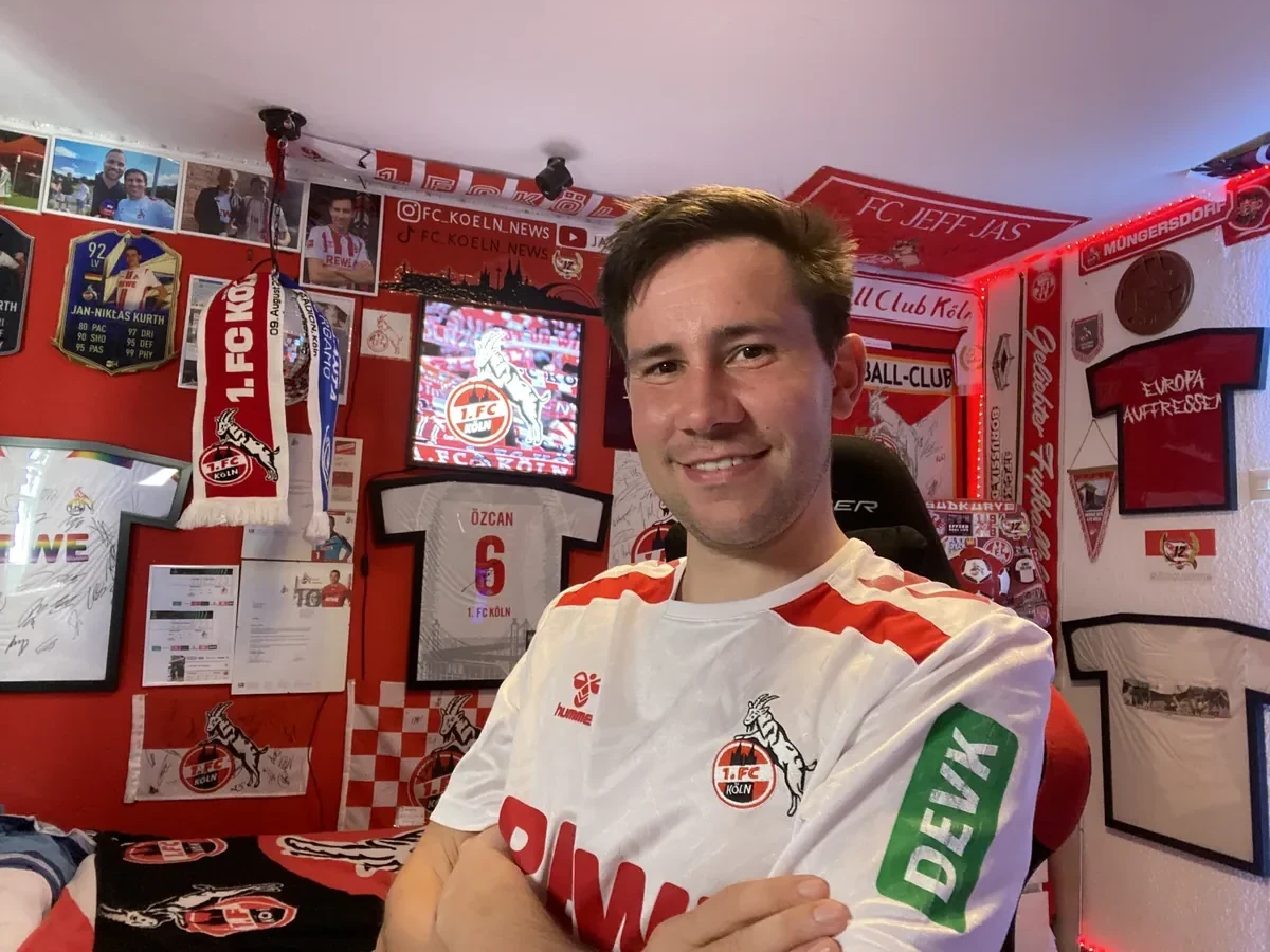 Der Ahrtaler Streamer Jan-Niklas bringt den 1. FC Köln ins Wohnzimmer