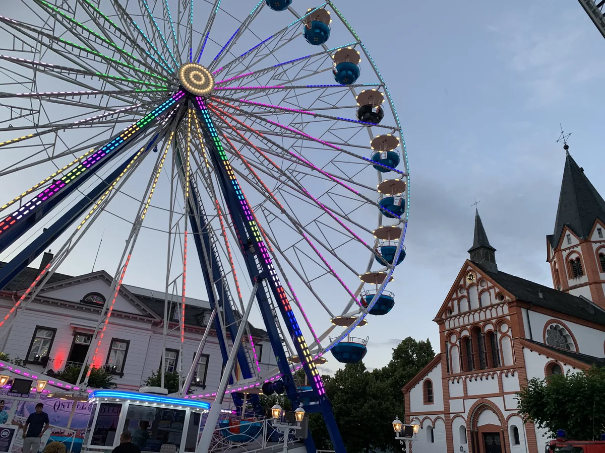 Als sich in Sinzig ein Riesenrad drehte, obwohl keine Kirmes war