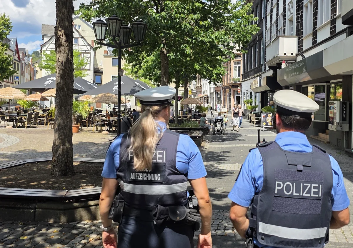 Mit Polizei und Ordnungsamt in Andernach unterwegs