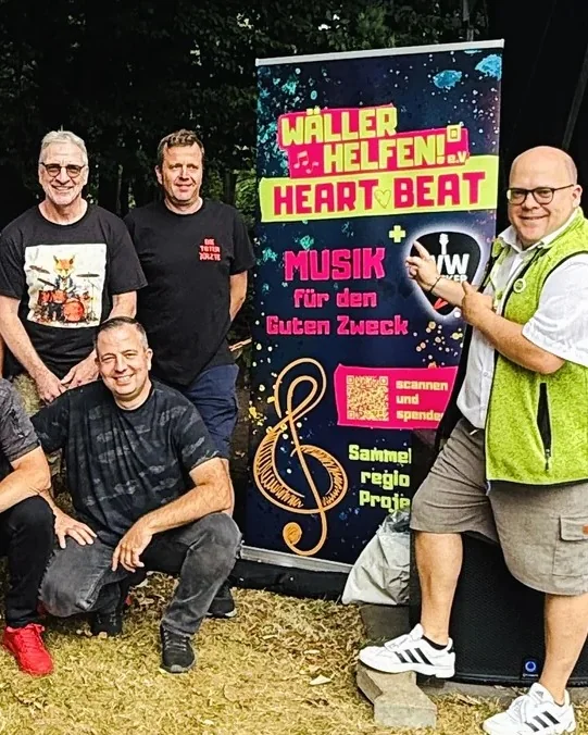Wäller Helfen und WW RockerZ starten starke Partnerschaft für den guten Zweck