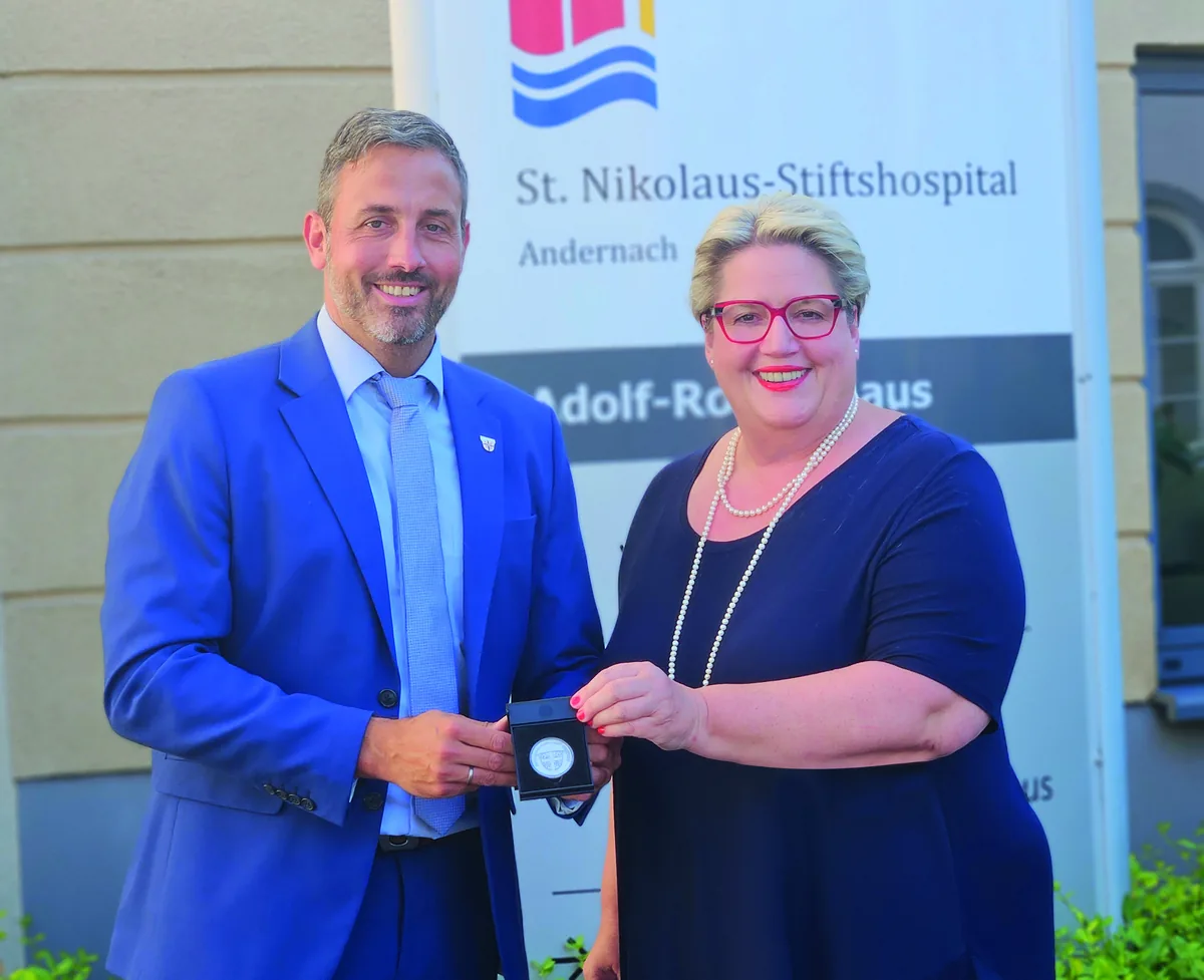 Ehrenmedaille für Cornelia Kaltenborn