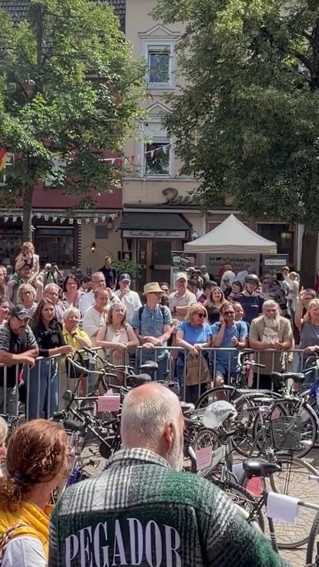 Fahrräder waren sehr gefragt