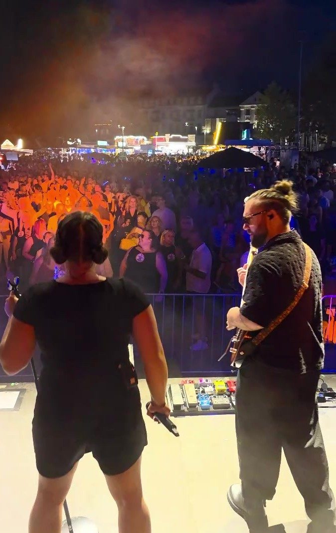 Stimmung auf dem Fest