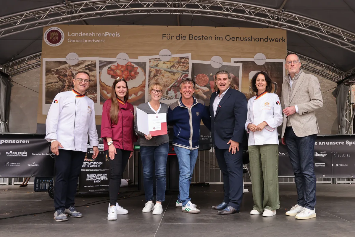 Bäckerei Preißing aus Neuwied erhält Landesehrenpreis im Genusshandwerk 2026